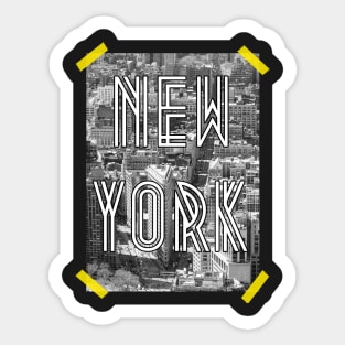 New York photo sticker or print? Sticker